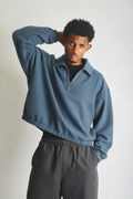 V-neck pullover jacket