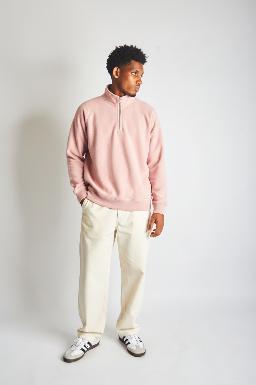 Blush Quarter-Zip