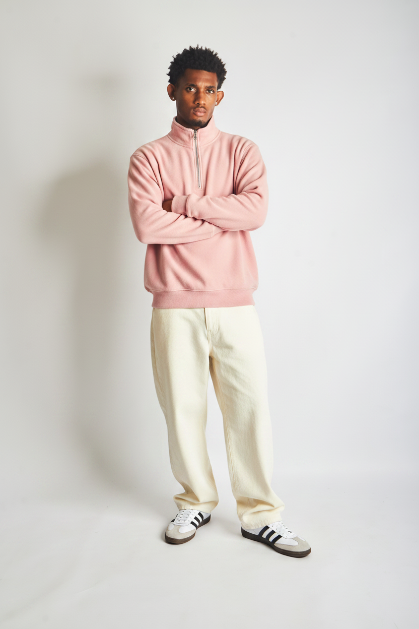 Blush Quarter-Zip
