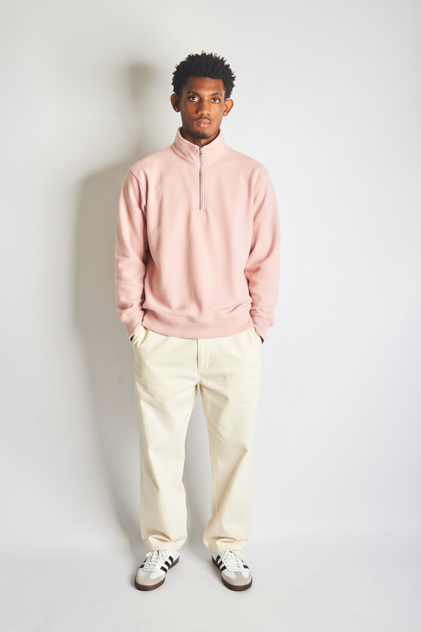 Blush Quarter-Zip