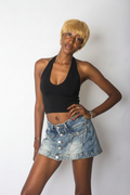 Halter crop top