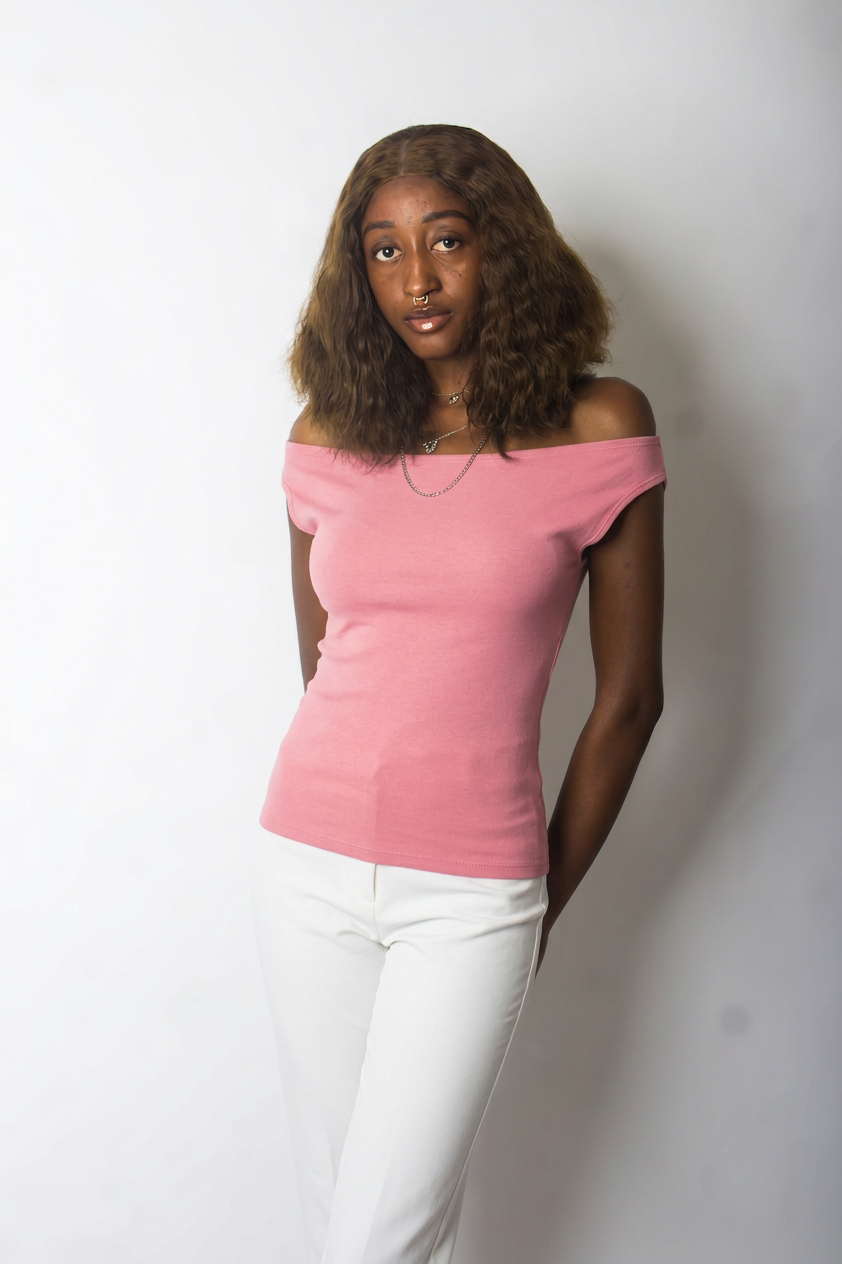 Off-shoulder top