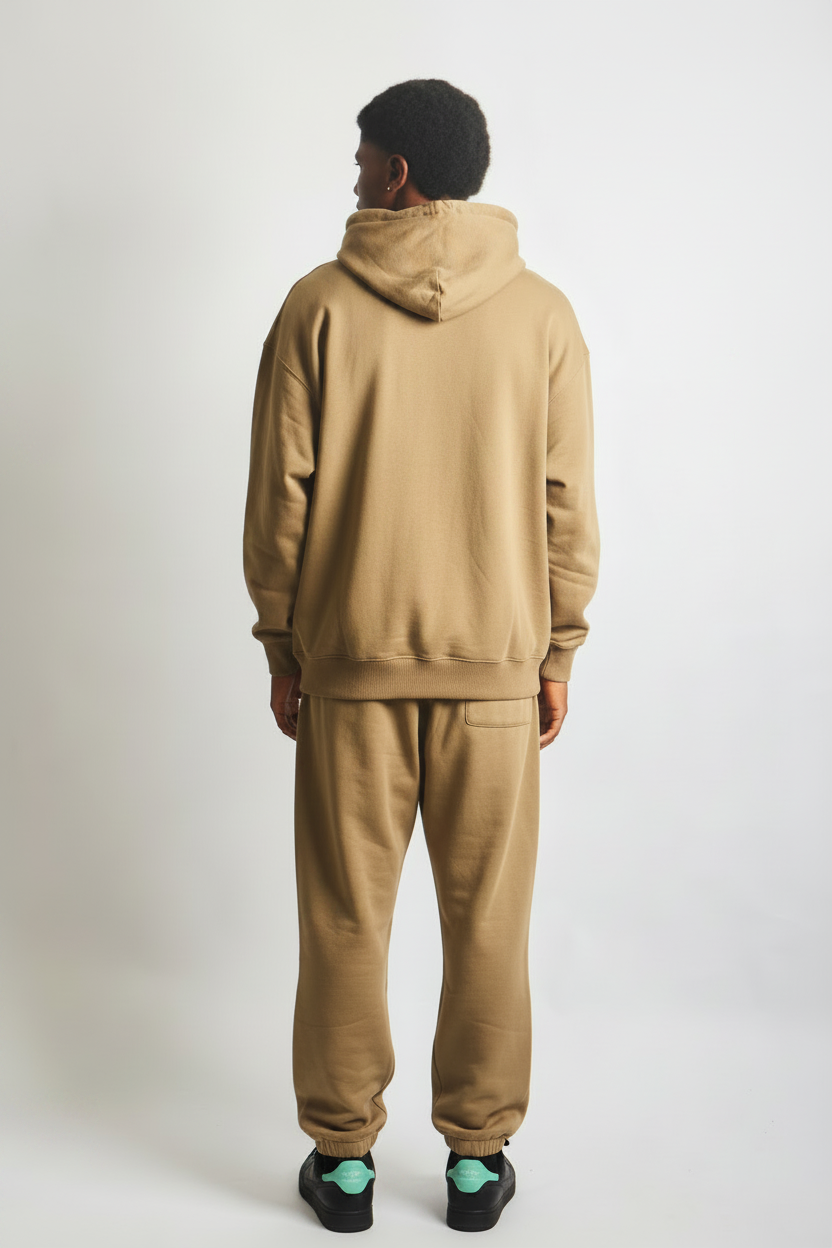 Cotton fleece Hoodie and sweatpants