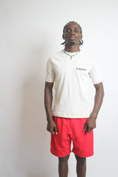 Playground Close-Fit Shorts in Heavy Mesh Fabrics