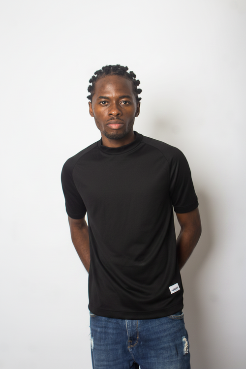 All Black Body-Fit T-Shirt
