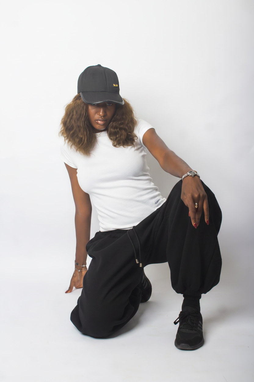 All White Basic Female T Shirt